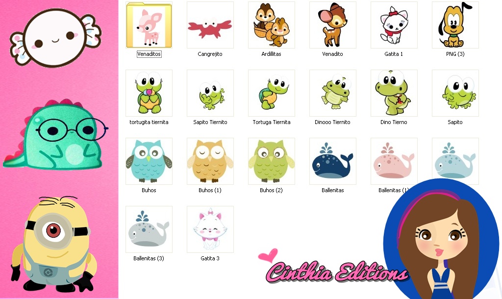 Pack De Animalitos Png Pedido by CinnieEditionsss on DeviantArt