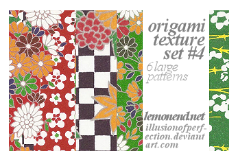 Origami Pattern 4 _6textures