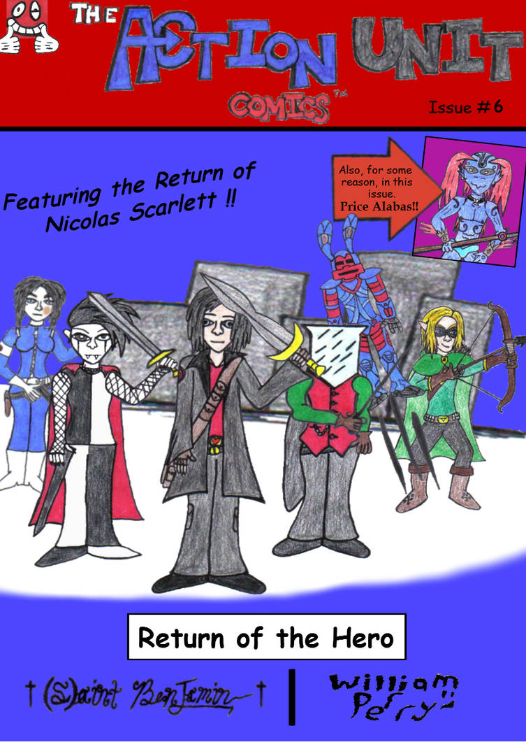 The Action Unit Issue 6 by ProjectPretendsDA on DeviantArt