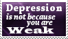 Depression Stamp by SparkLum