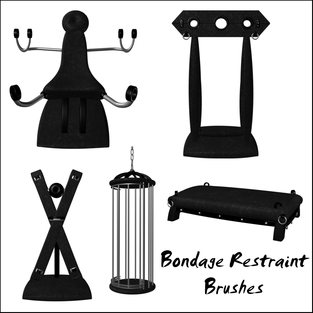 Bondage Restraint Brushes