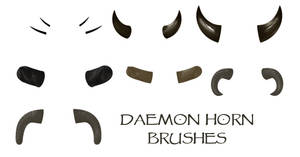 Daemon Horn Brushes