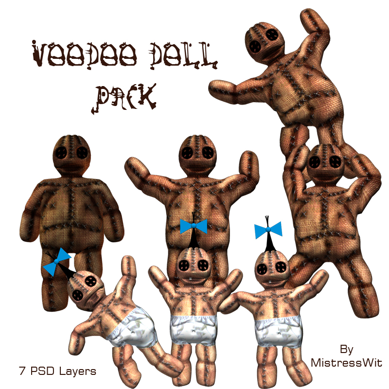 Vooodoo DOll Pack by WitsResources on DeviantArt