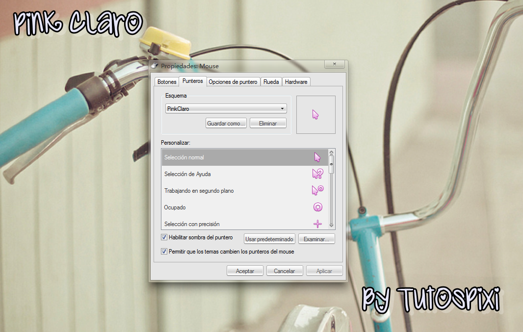Mouse Cursor Roz Cursor rosa claro by TutosPixi on DeviantArt