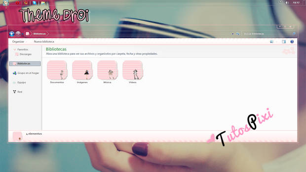 Tema Iconpackager Droi