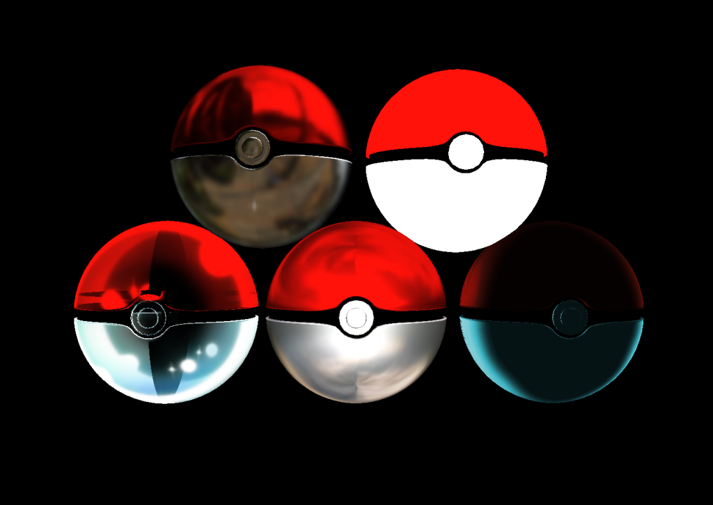 MMD Pokeballs and Beach balls