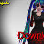 MMD TDA Ghoul Miku DOWNLOAD!!