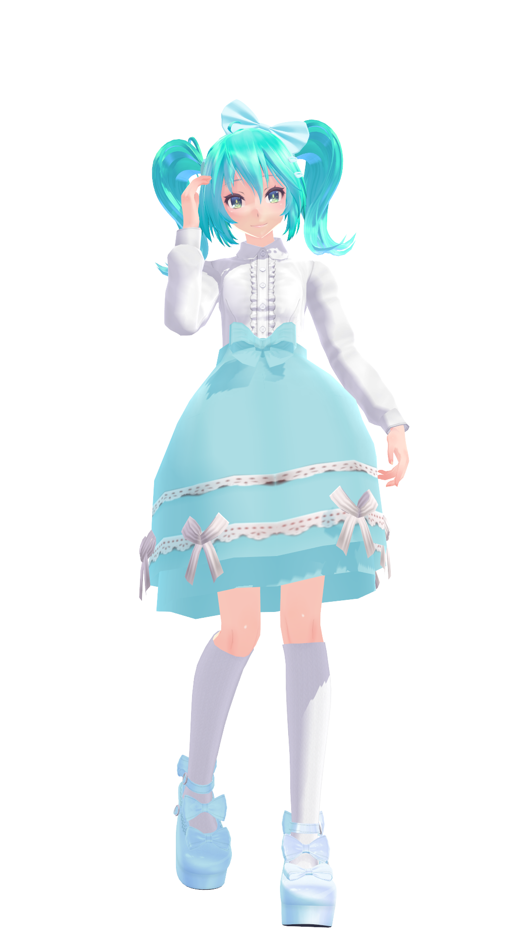 MMD] TDA Lolita Hatsune Miku V2 (Model DL Down) by Streaming-Heart on  DeviantArt