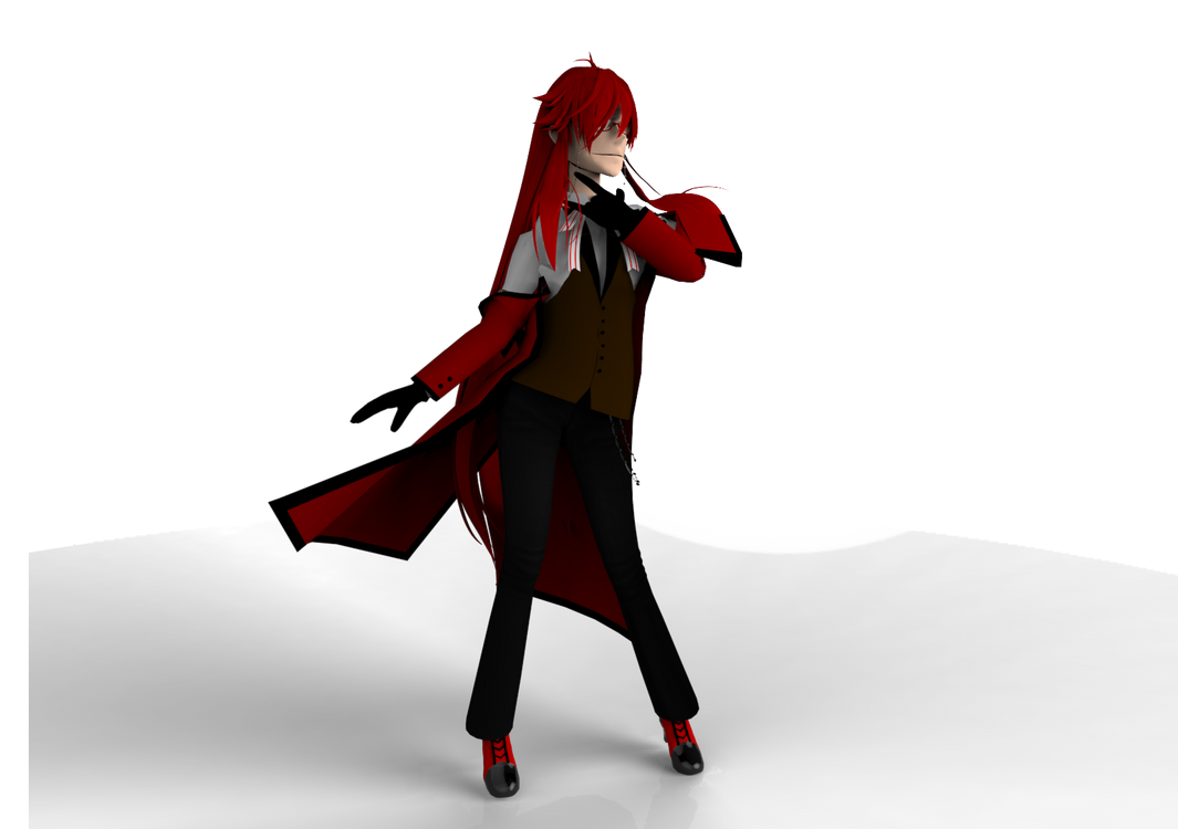 [MMD] Grell Sutcliff DL by Doremi391 on DeviantArt