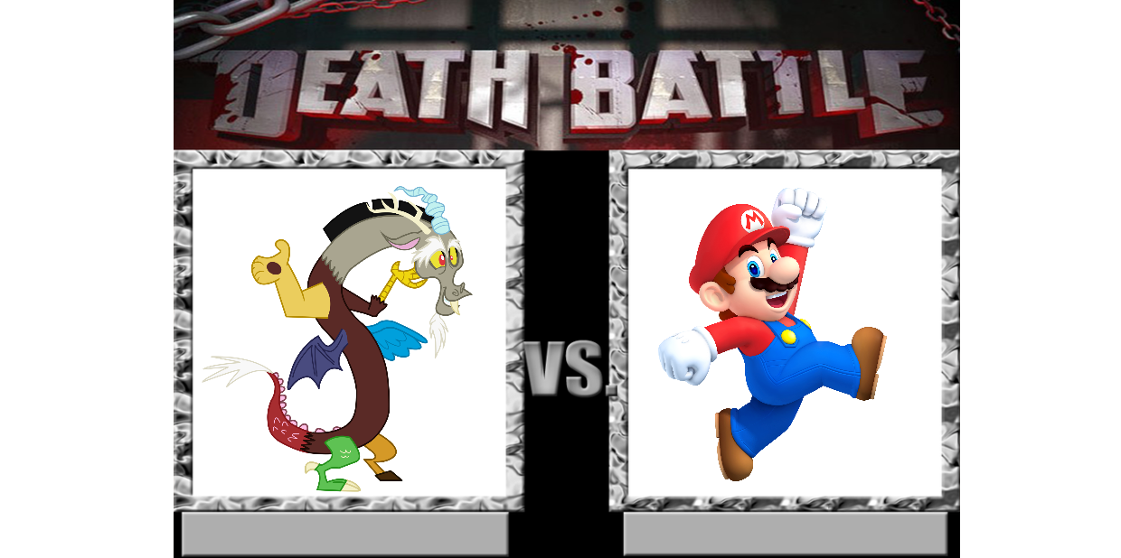 Death Battle 62: Discord vs Mario by Kiryu2012 on DeviantArt