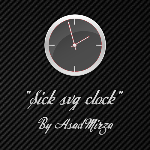 Sick analog clock by AsadMirza on DeviantArt
