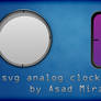 Svg clock faces