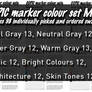 COPIC marker colour set - MEGA Pack 02