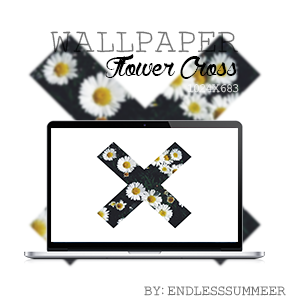 Flower Cross Wallpaper