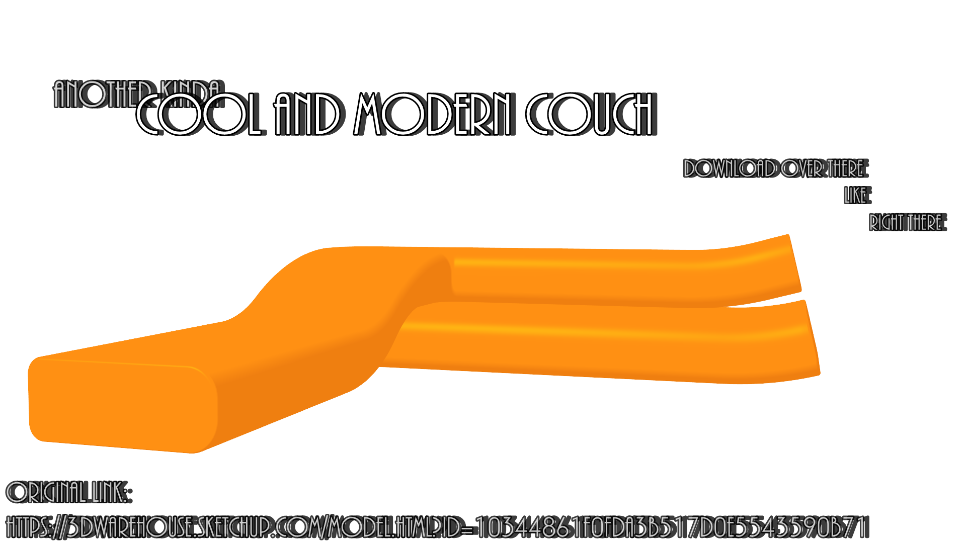 [MMDL] Modern Couch