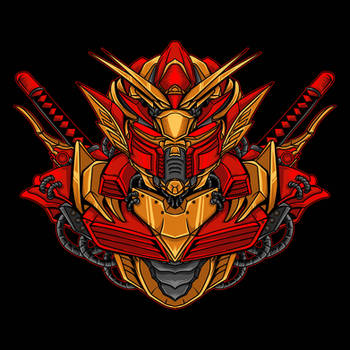 Red Ninja Robot
