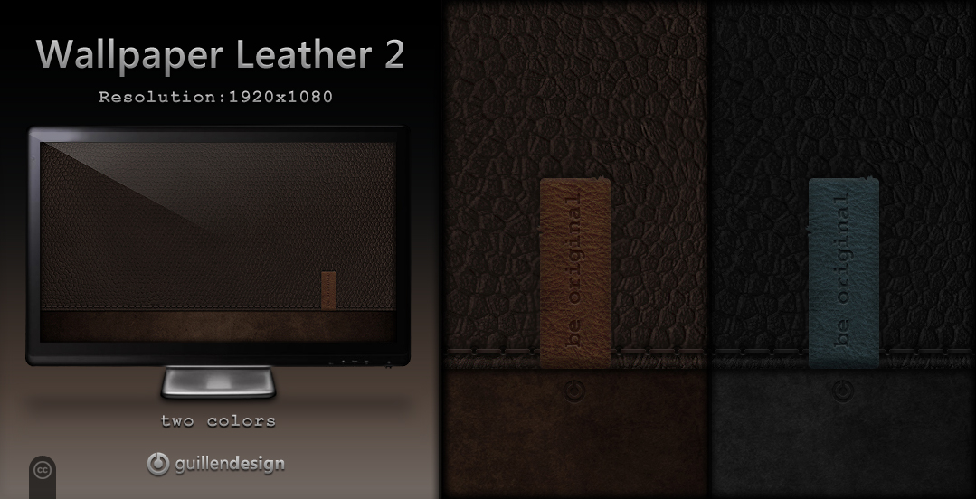Wallpaper Leather 2