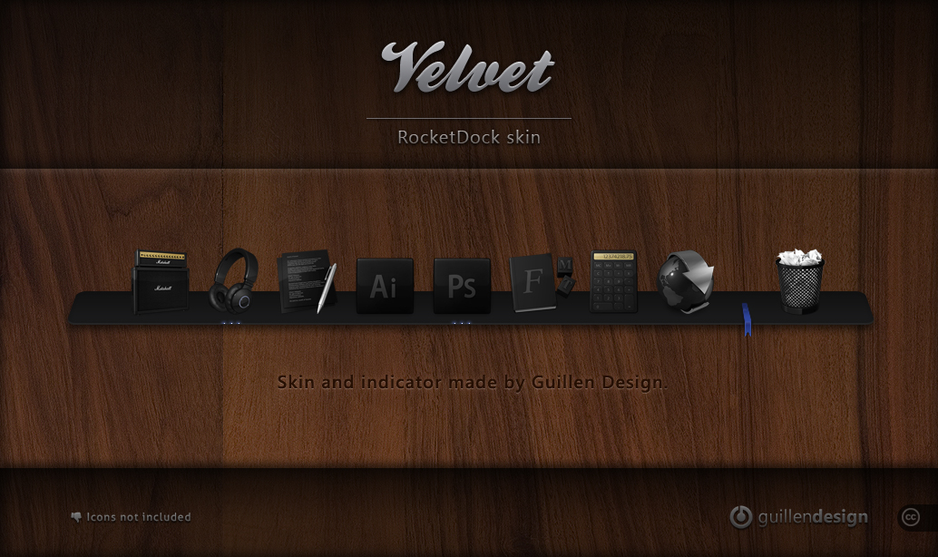 VELVET RocketDock