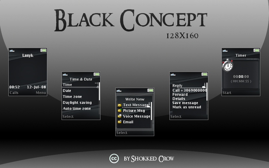 Black Concept 128x160