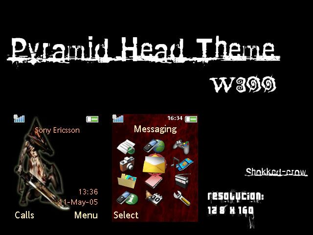 Pyramid Head Theme W300