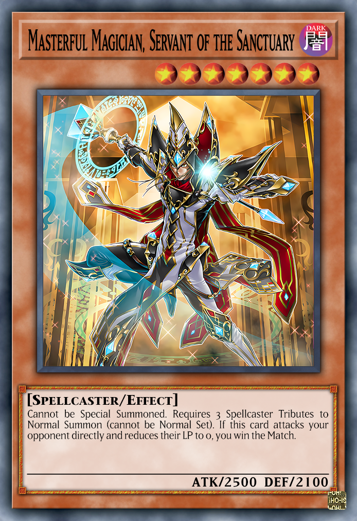 Masterful Magician, Servant of the Sanctuary (2023-EN001