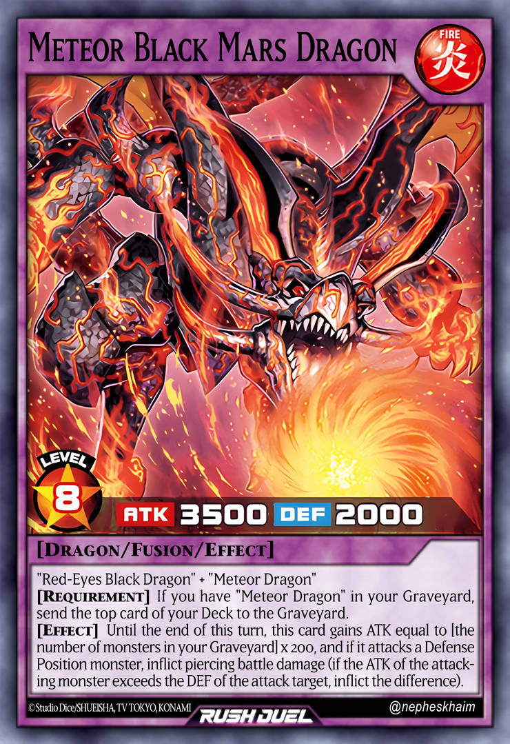 Meteor Black Mars Dragon by nepheskhaim on DeviantArt