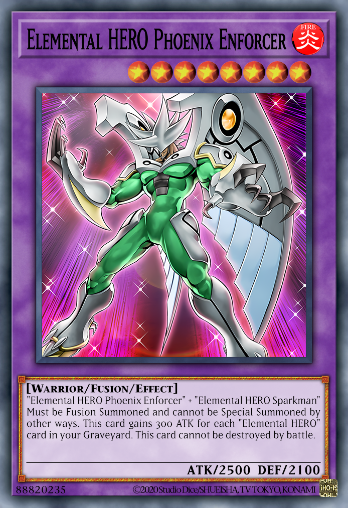 Elemental HERO Shining Phoenix Enforcer by nepheskhaim on DeviantArt