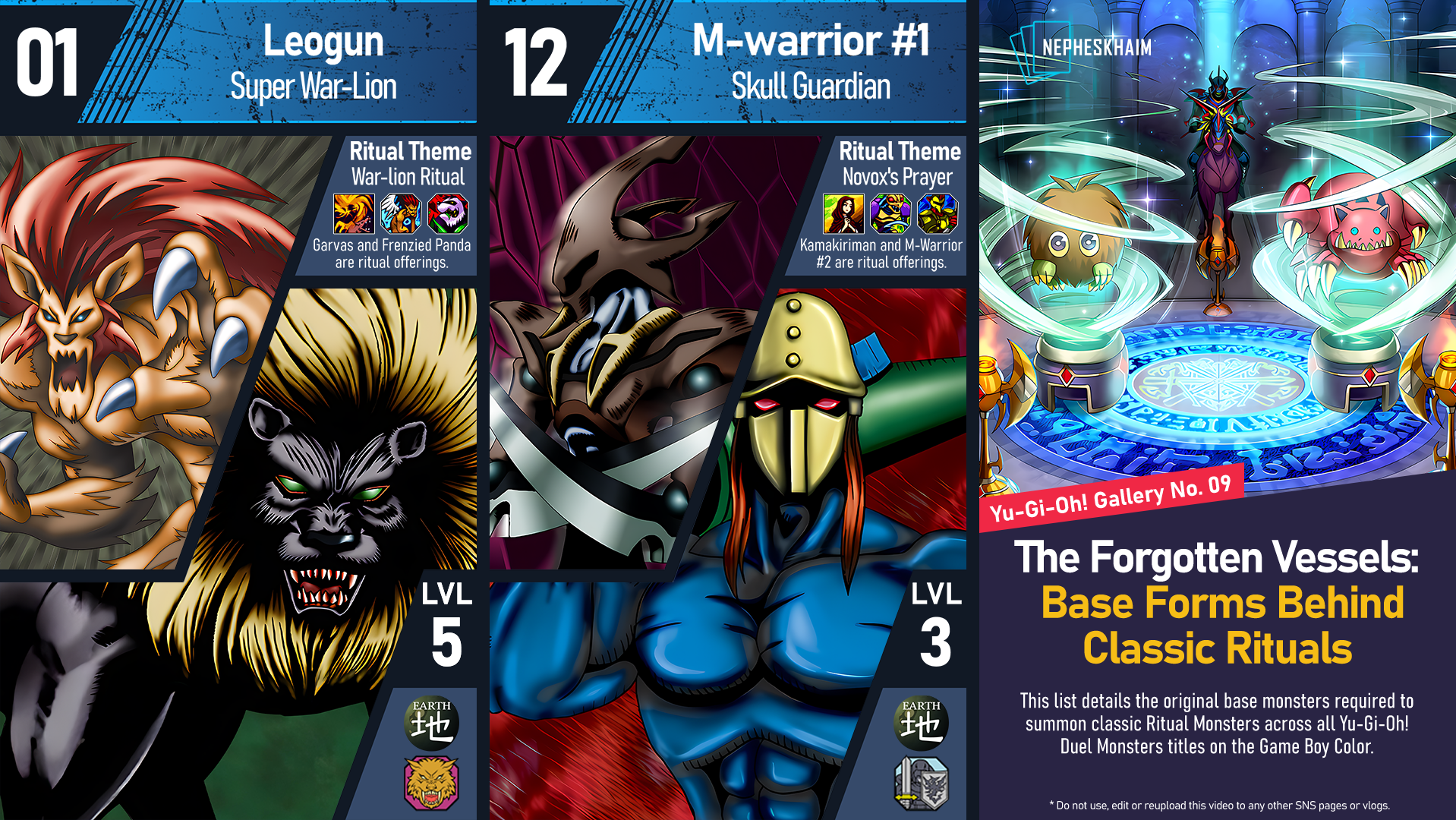 All Base Forms of Classic Ritual Monsters by nepheskhaim on DeviantArt