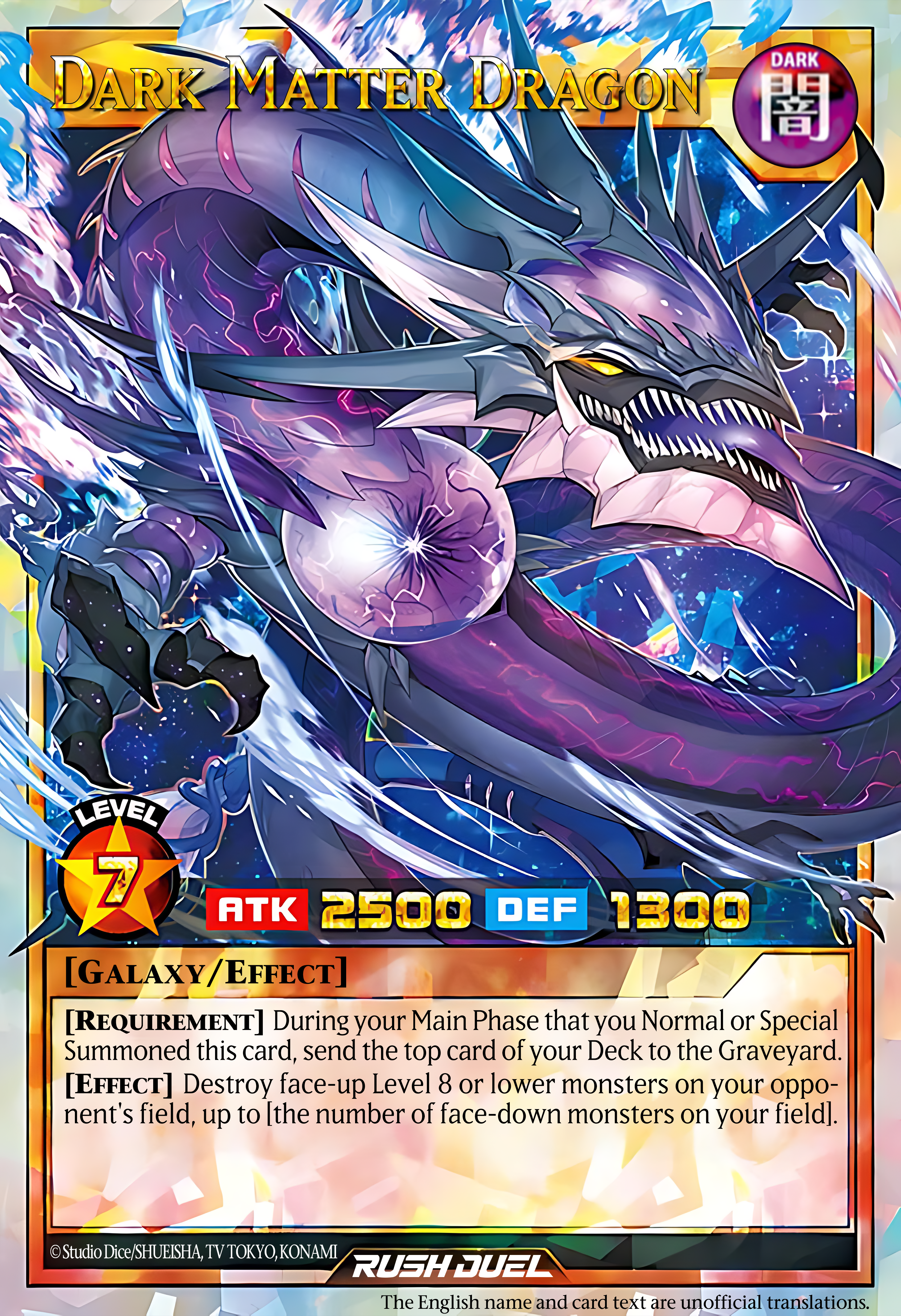 yugioh dark matter dragon deck Big.F. Yugioh Orica Anime Style 50 Cards Deck #041: Amazon.de: Toys