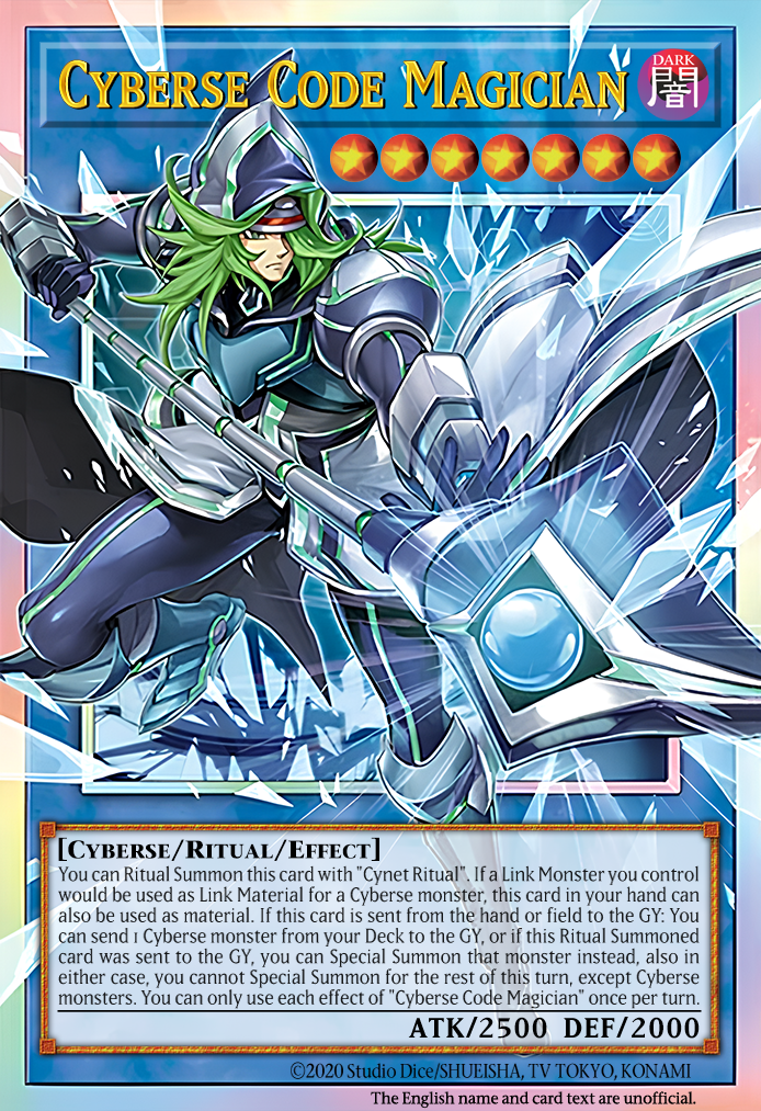 Cyberse Code Magician by nepheskhaim on DeviantArt