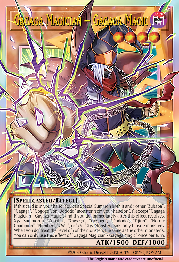 yugioh gagaga deck Yu-Gi-Oh! - OCG Limit Over Collection - The Heroes add 1 Gagaga Gagaga Sister Magician by AlanMac95