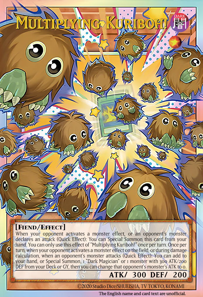 multiply yugioh card Multiplying Kuriboh! by nepheskhaim on DeviantArt Card Multiply Kuriboh 14965712 SR