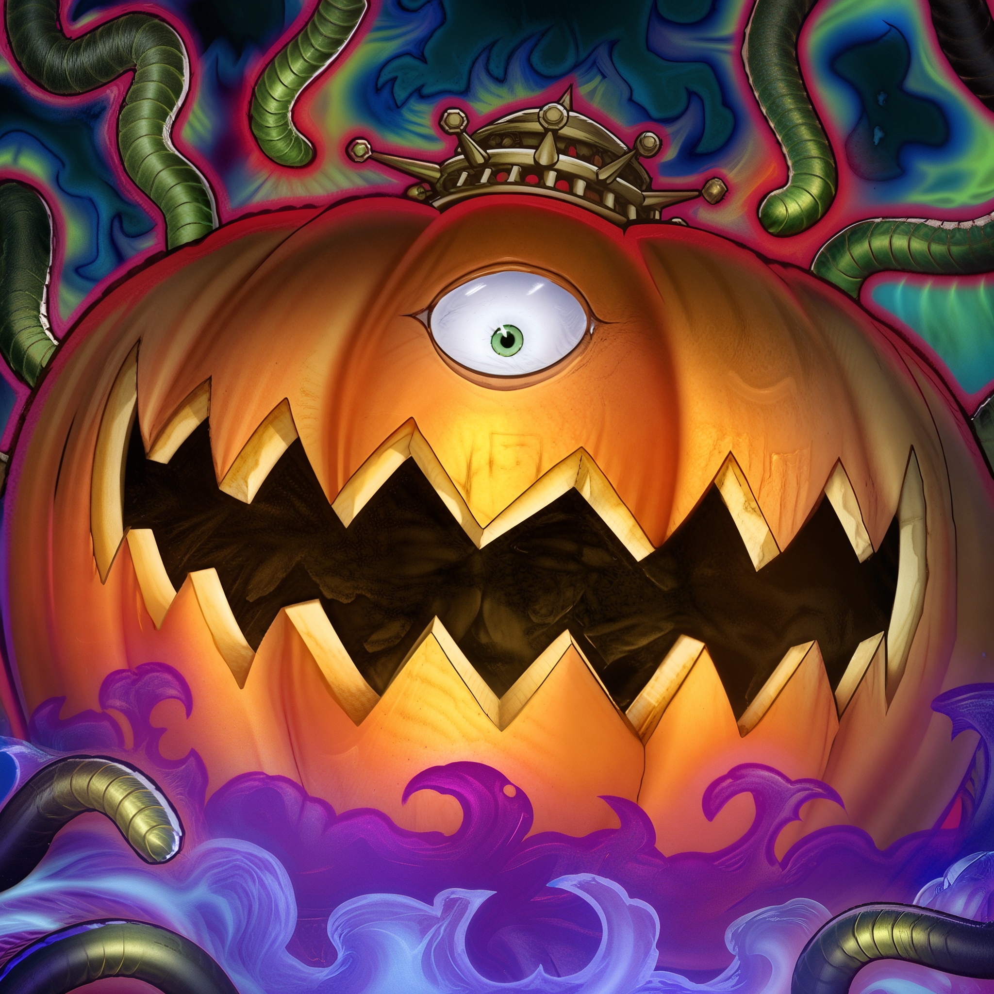 Pumpking the King of Grave Ghosts by nepheskhaim on DeviantArt