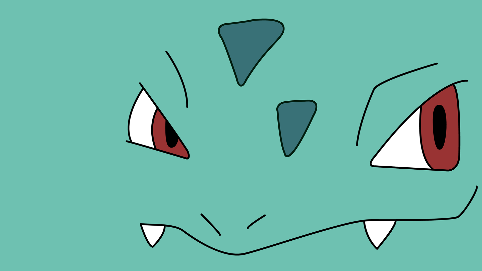 Ivysaur Vector Wallpaper