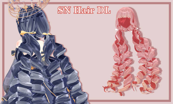 [MMD]SN Hair DL