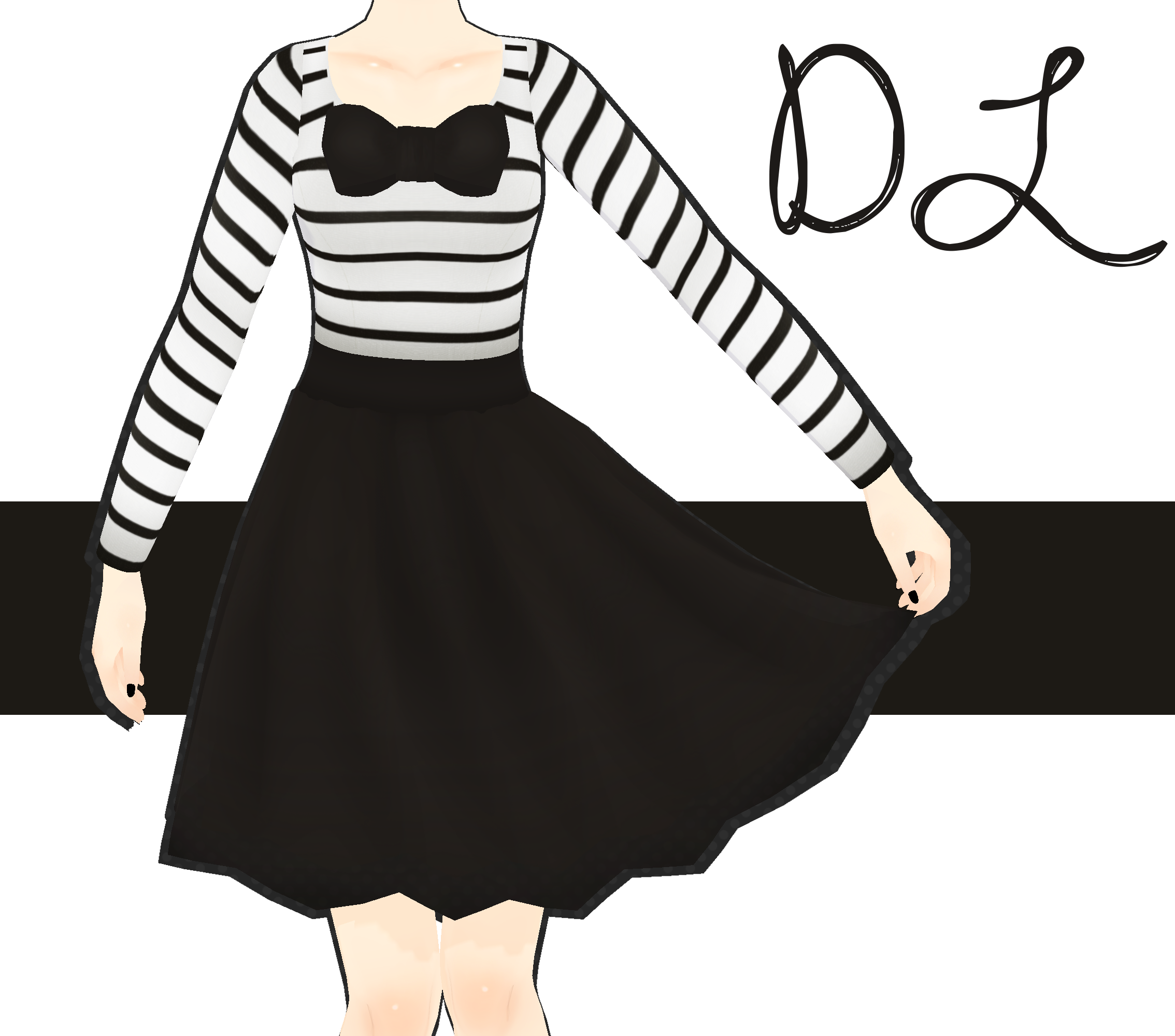mmd dress base mmd dress base