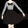 .:: MMD - Striped Dress DOWNLOAD ::.