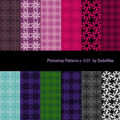 Photoshop Pattern Deviantart Photoshop patterns v.0.01 by SadieMae on DeviantArt