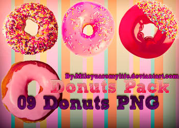 Pack Donas PNG