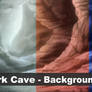 Dark cave background - Import background