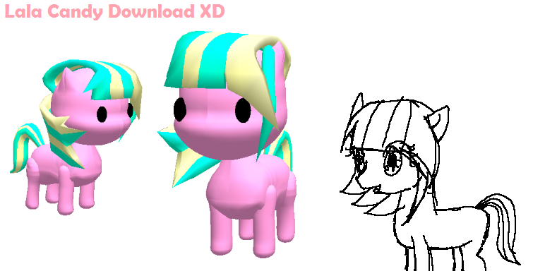 MLP FiM OC Sort Of: Lala Candy+Accessory Download