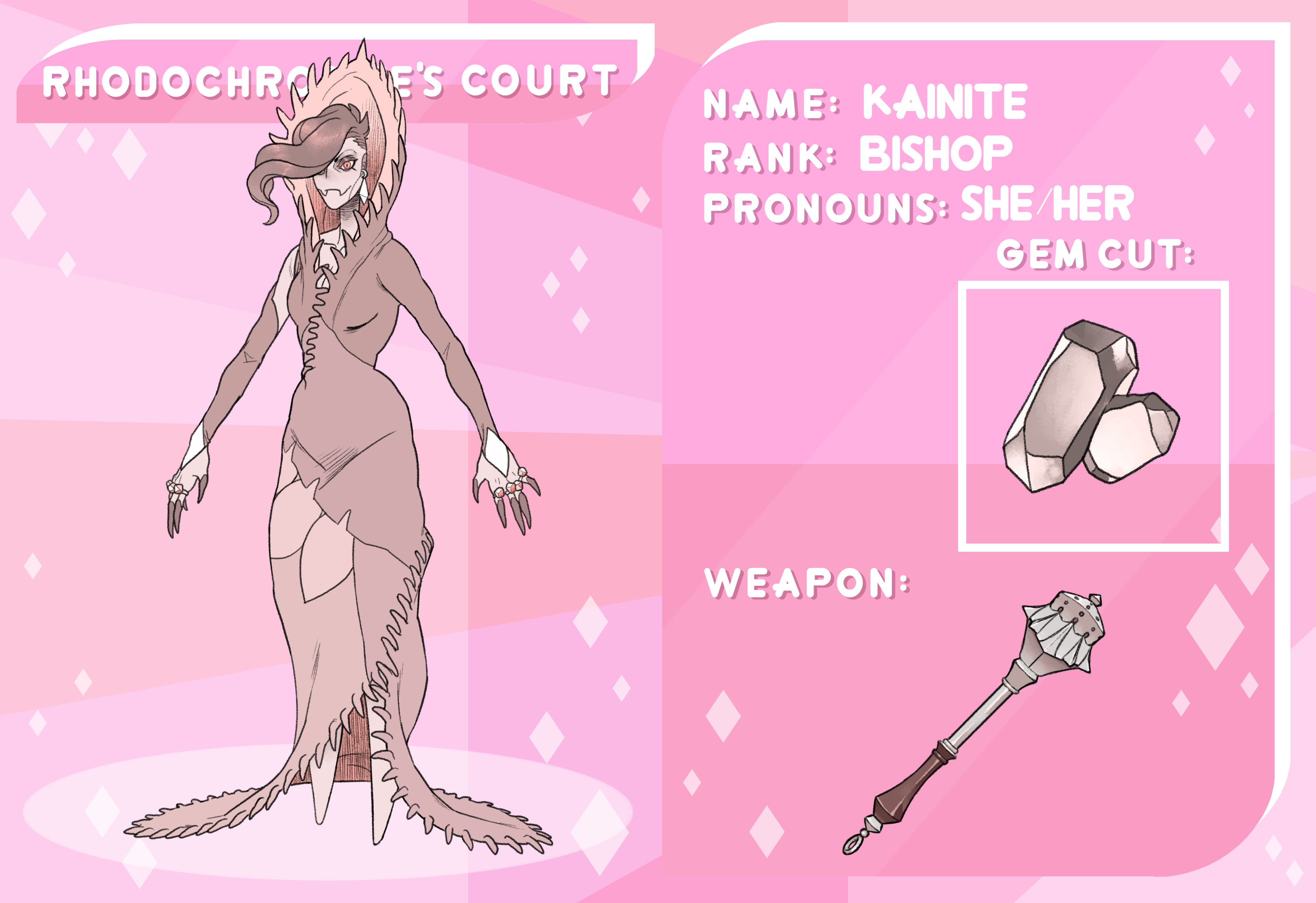 [Kainite] Rhodochrosite's Court