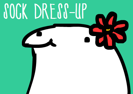 sock dress up game