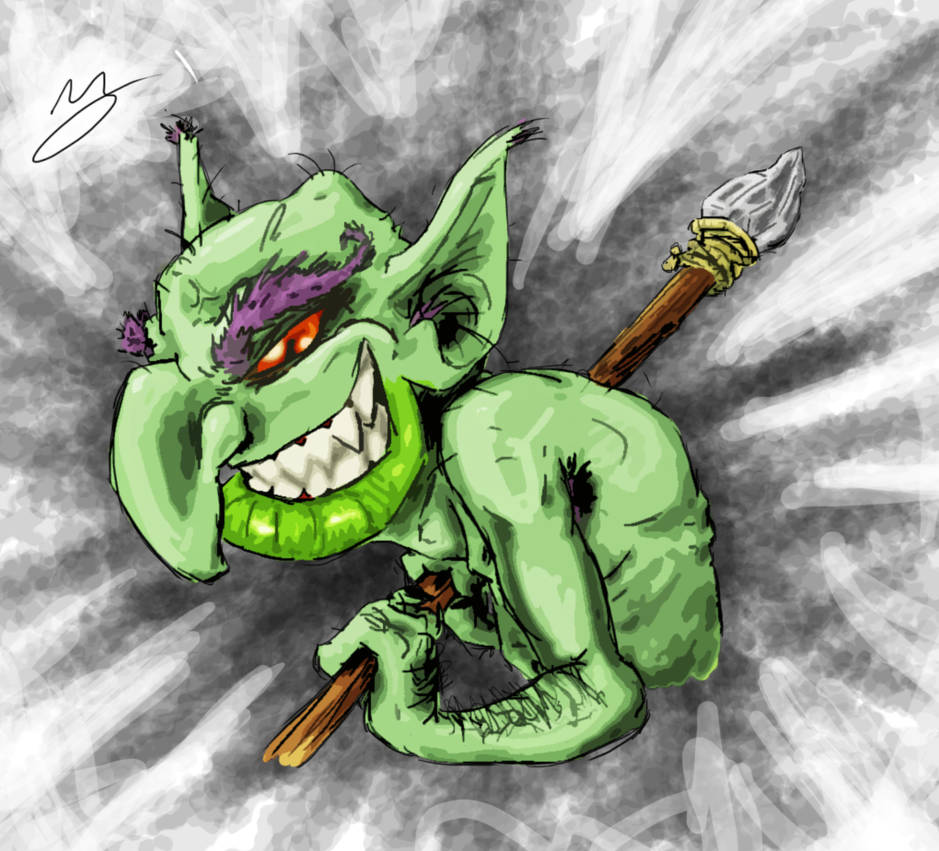 Cave Goblin by BustUpBots on DeviantArt