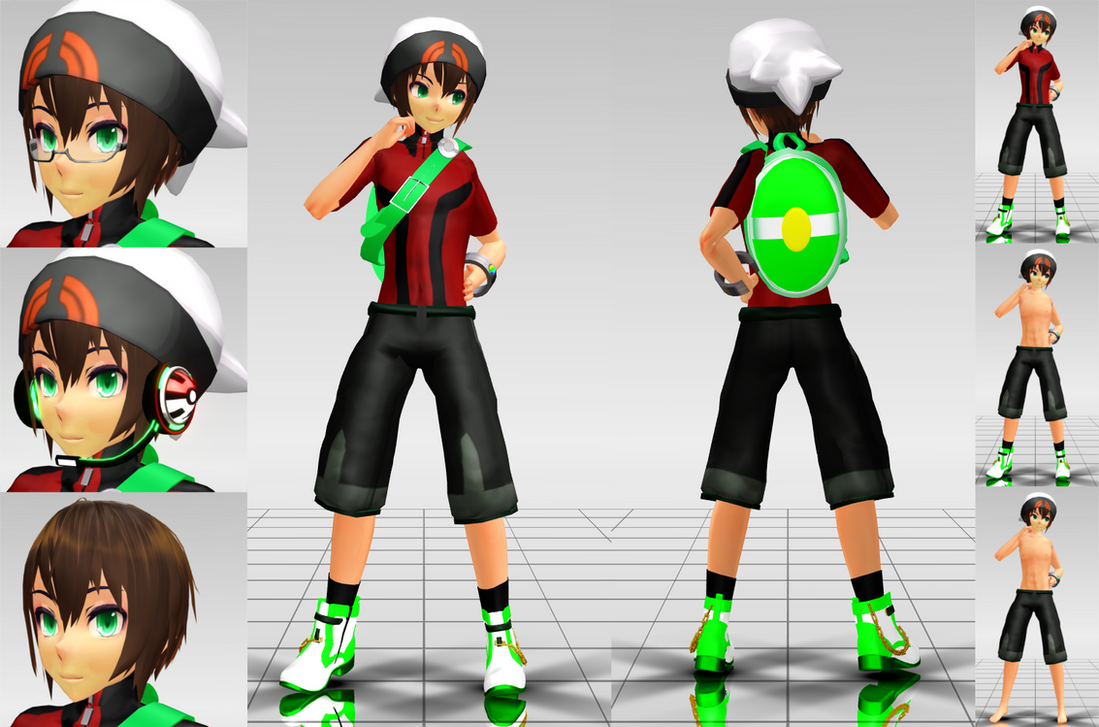 Mmd Tda Oras Brendan Dl By Nintendraw On Deviantart