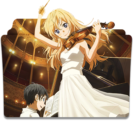 Shigatsu wa Kimi no Uso Icon by mikorin-chan on DeviantArt