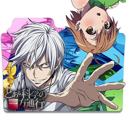 Toaru Kagaku no Accelerator Folder Icon v1 by Edgina36 on DeviantArt