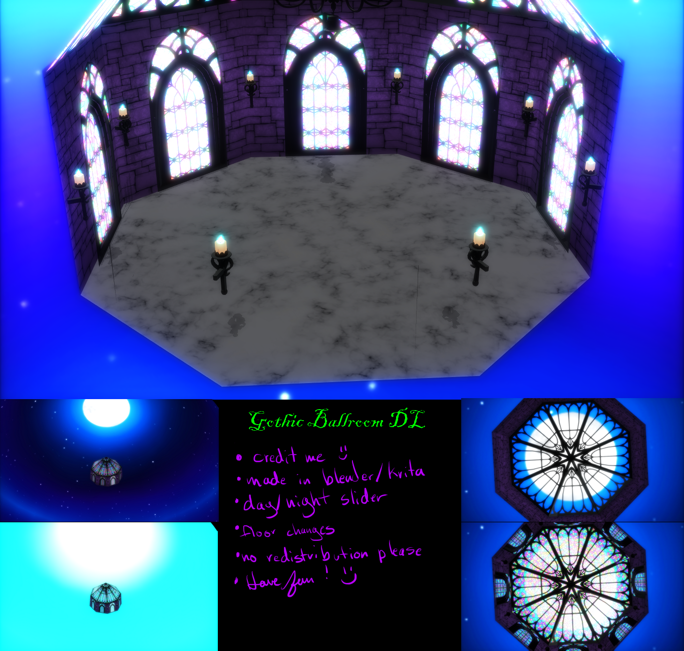 MMD Gothic Ballroom Stage DL by artemis1031 on DeviantArt