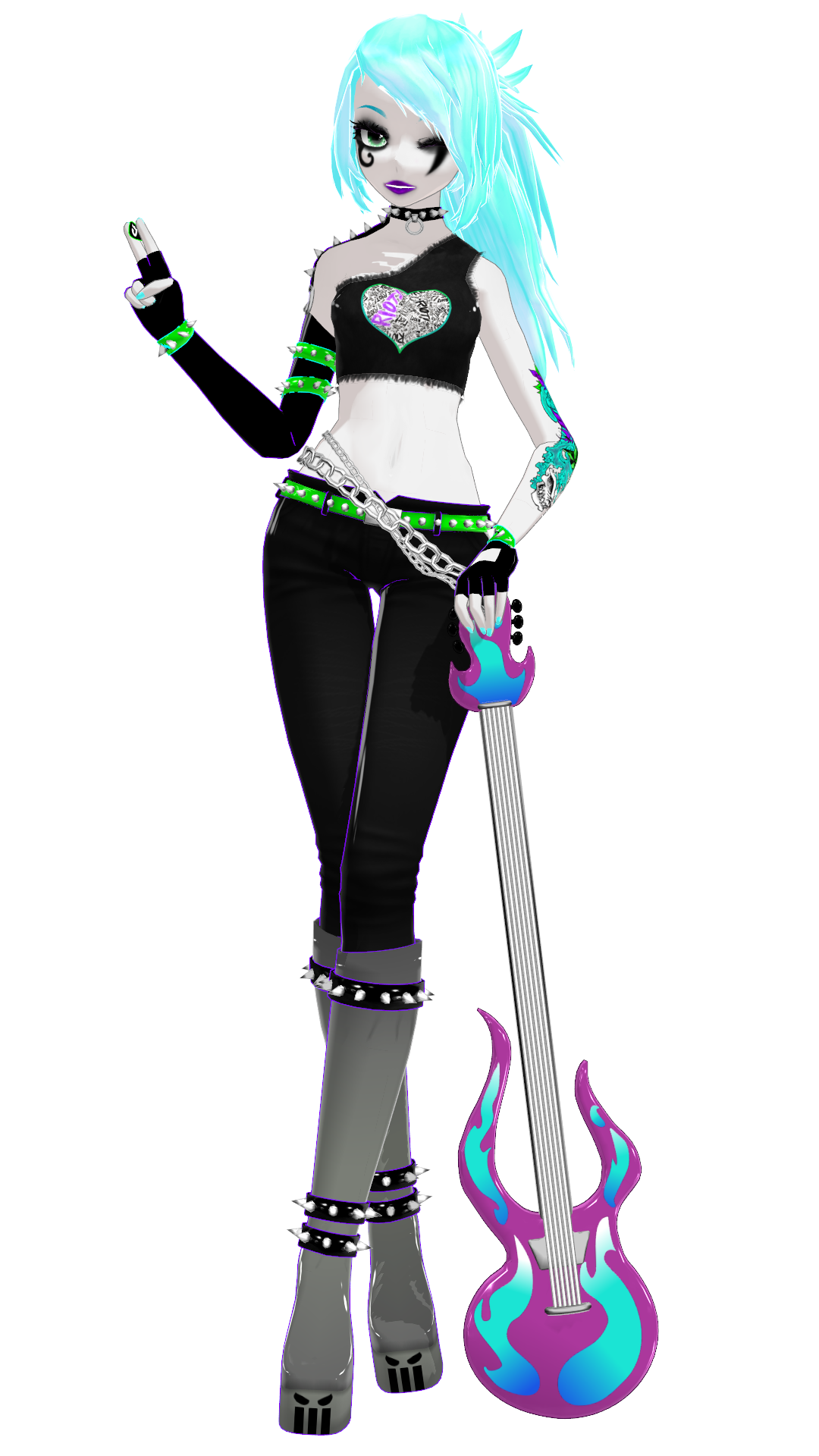 MMD Ember Mclain v3 UPDATE and DL by artemis1031 on DeviantArt