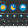Iconos Clima para xfce4-weather-plugin